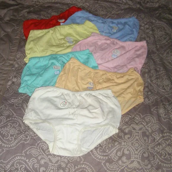 NEW size 6 Cotton Panties 7-pack by Siralena - Picture 2 of 10
